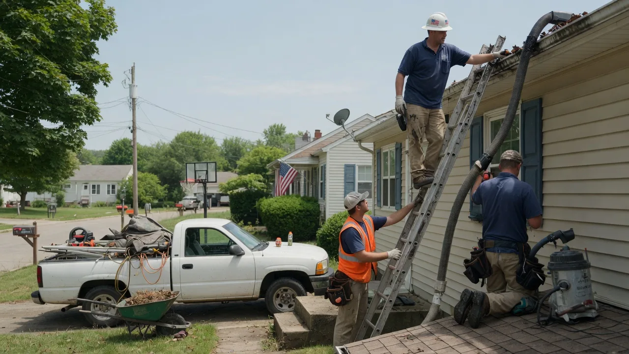 Gutter Installation in Burnt Cabins, PA near me